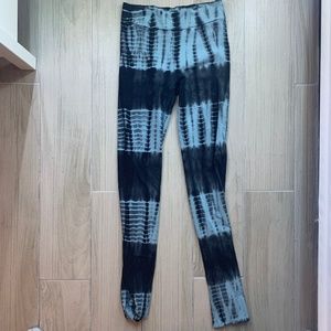 Earthbound Blue Tie Dye Leggings